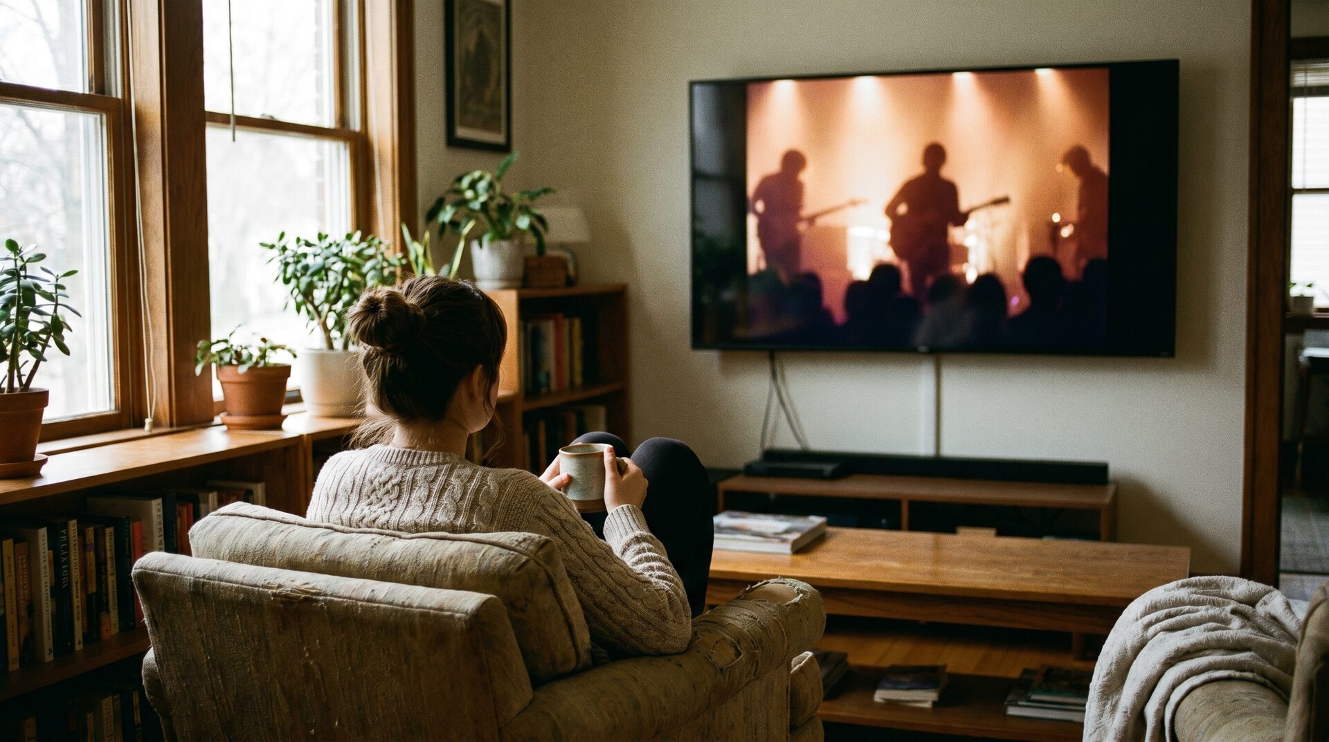 Watching a Bridgepoint sermon at home